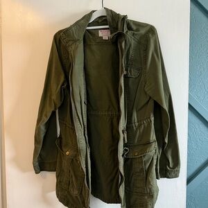 Mossimo Supply Co. Army olive Green Utility Jacket